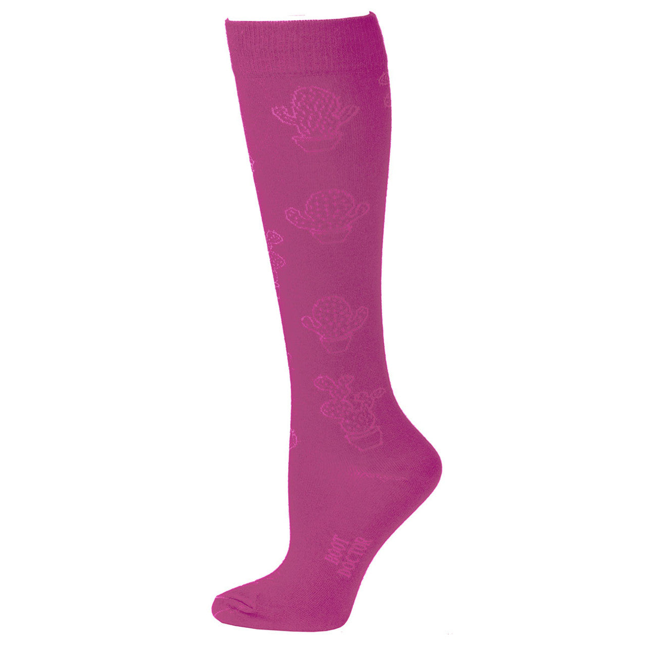 0418030 Boot Doctor Pink Cactus Socks