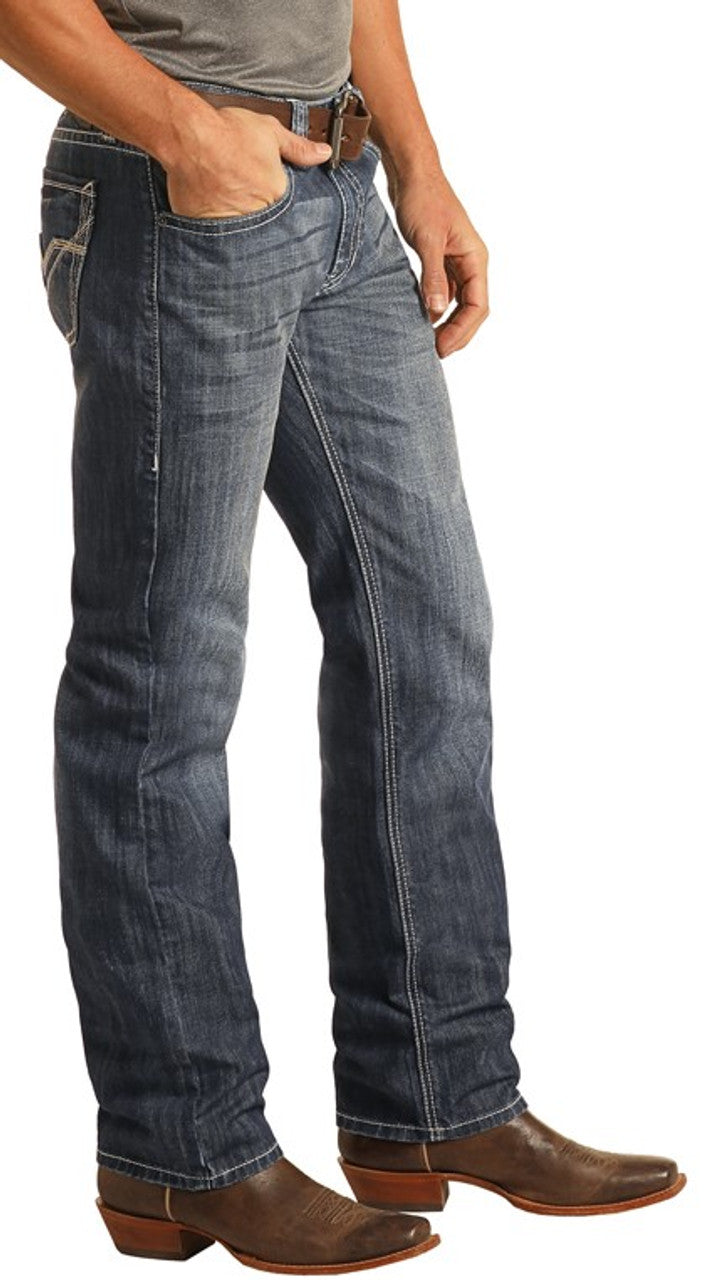 1763 Rock & Roll Men's Regular Fit Stackable Jeans