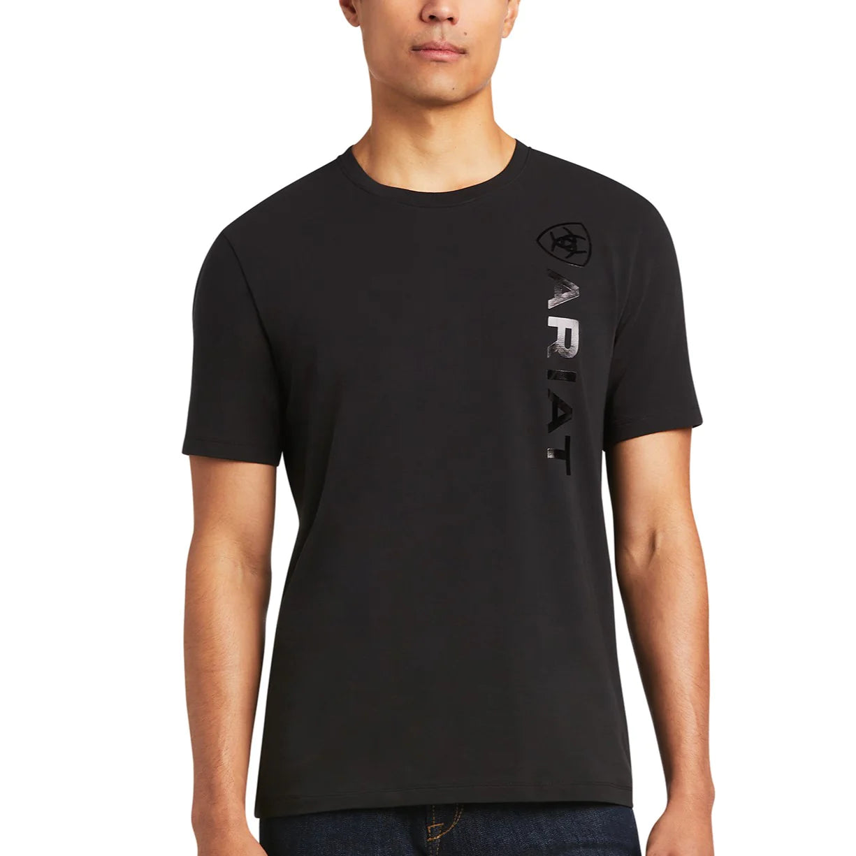 9192 Ariat Men's Vertical Logo T-Shirt