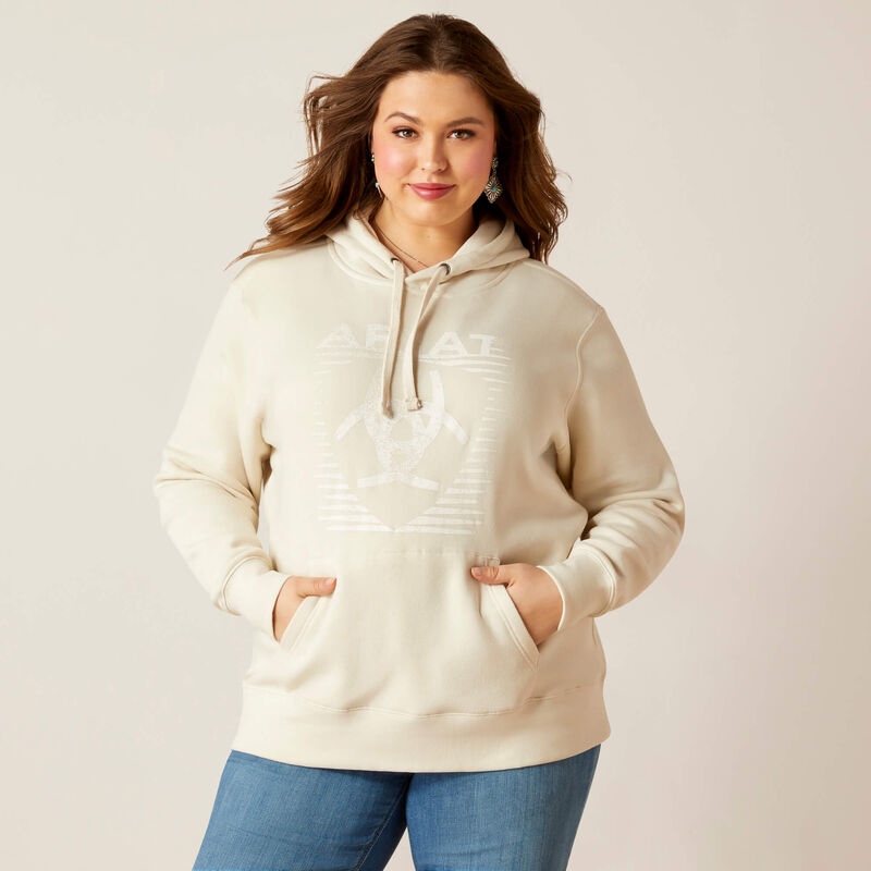 6451 Ariat Women's REAL Fading Lines Hoodie