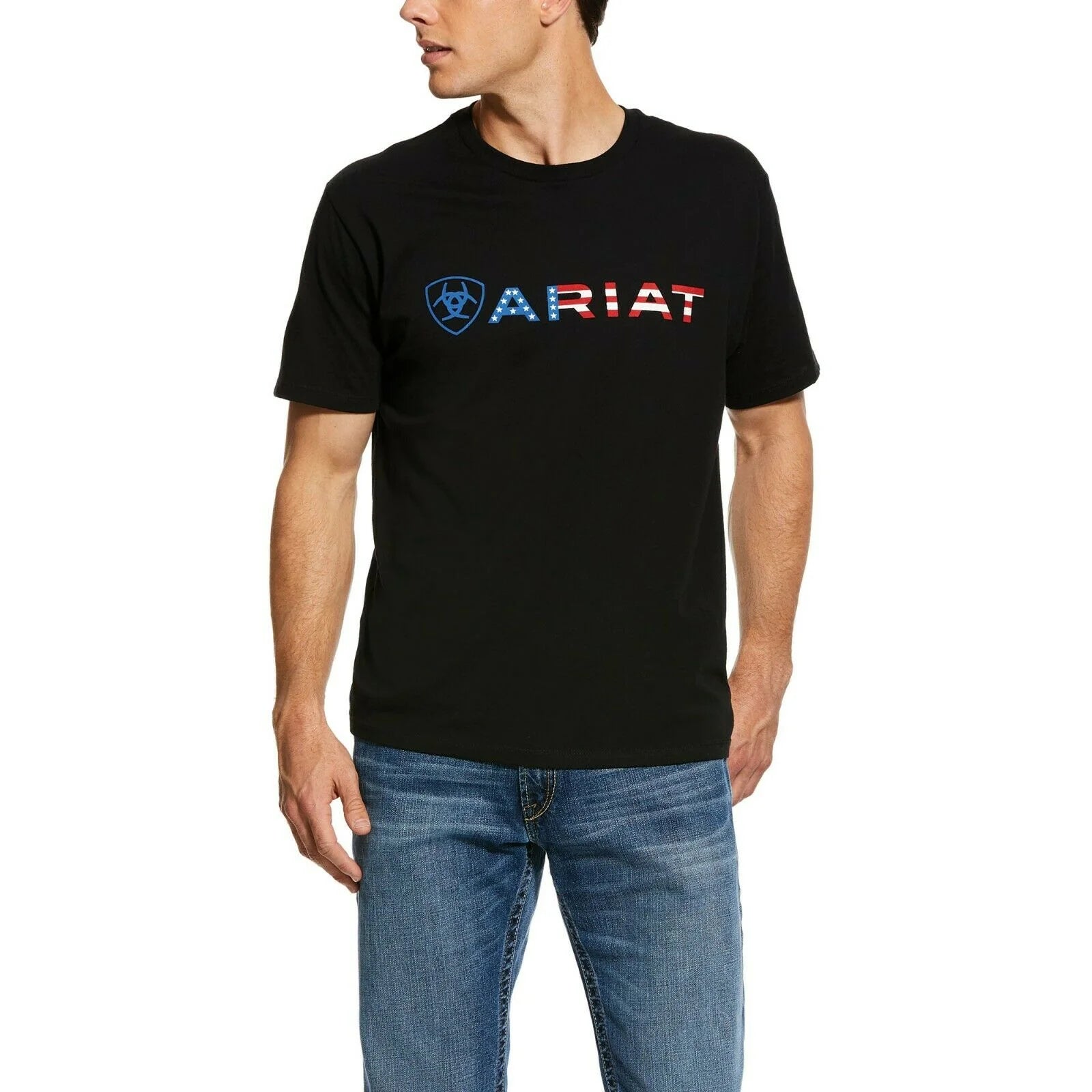 1731 Ariat Men's USA Wordmark Shirt