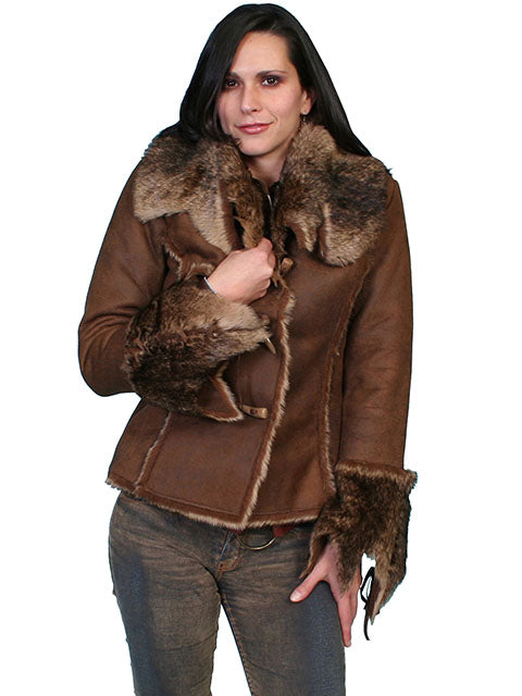 8010 Scully Women's Faux Fur Jacket