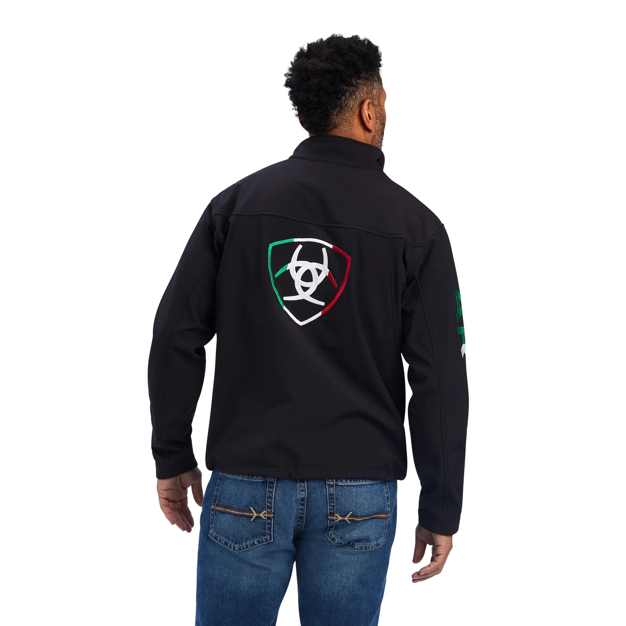 3055 Ariat Men's Logo New Team Mexico Jacket