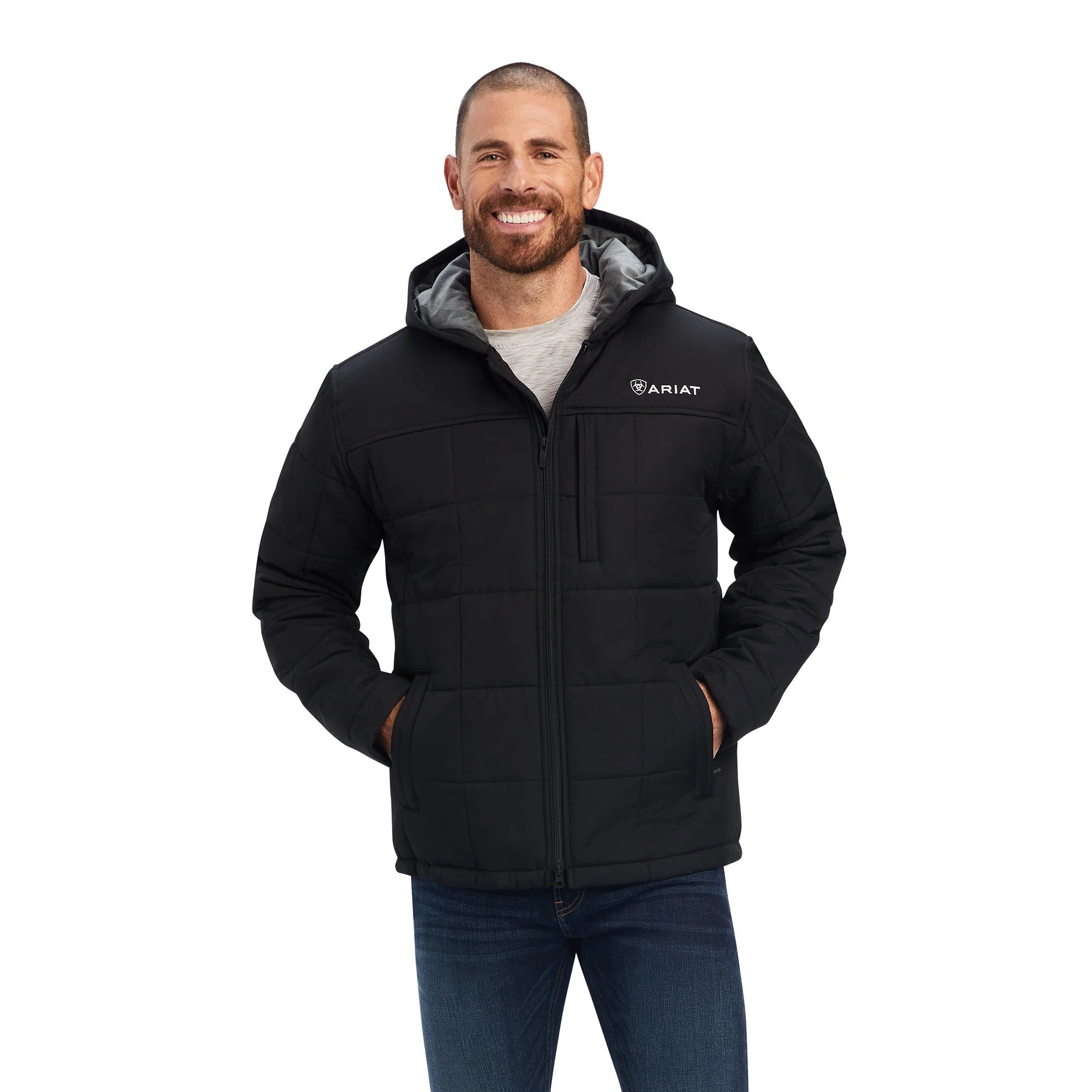 1649 Ariat Men's Crius Hooded Insulated Jacket