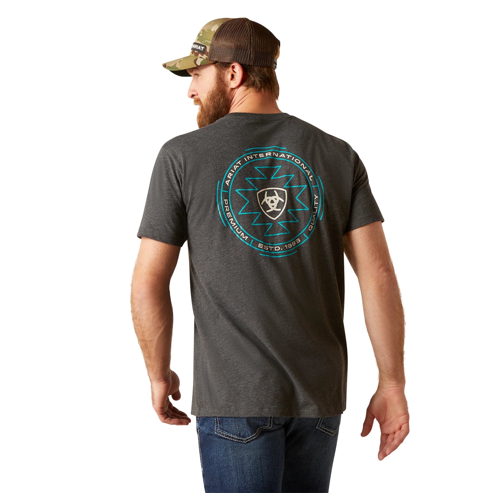 7590 Ariat Men's Circular Zuni Graphic T-Shirt