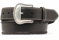 5601 Nocona Buck Stitched Leather Belt