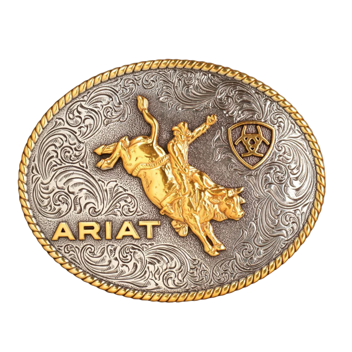 A37056 Ariat Oval Bull Rider Buckle