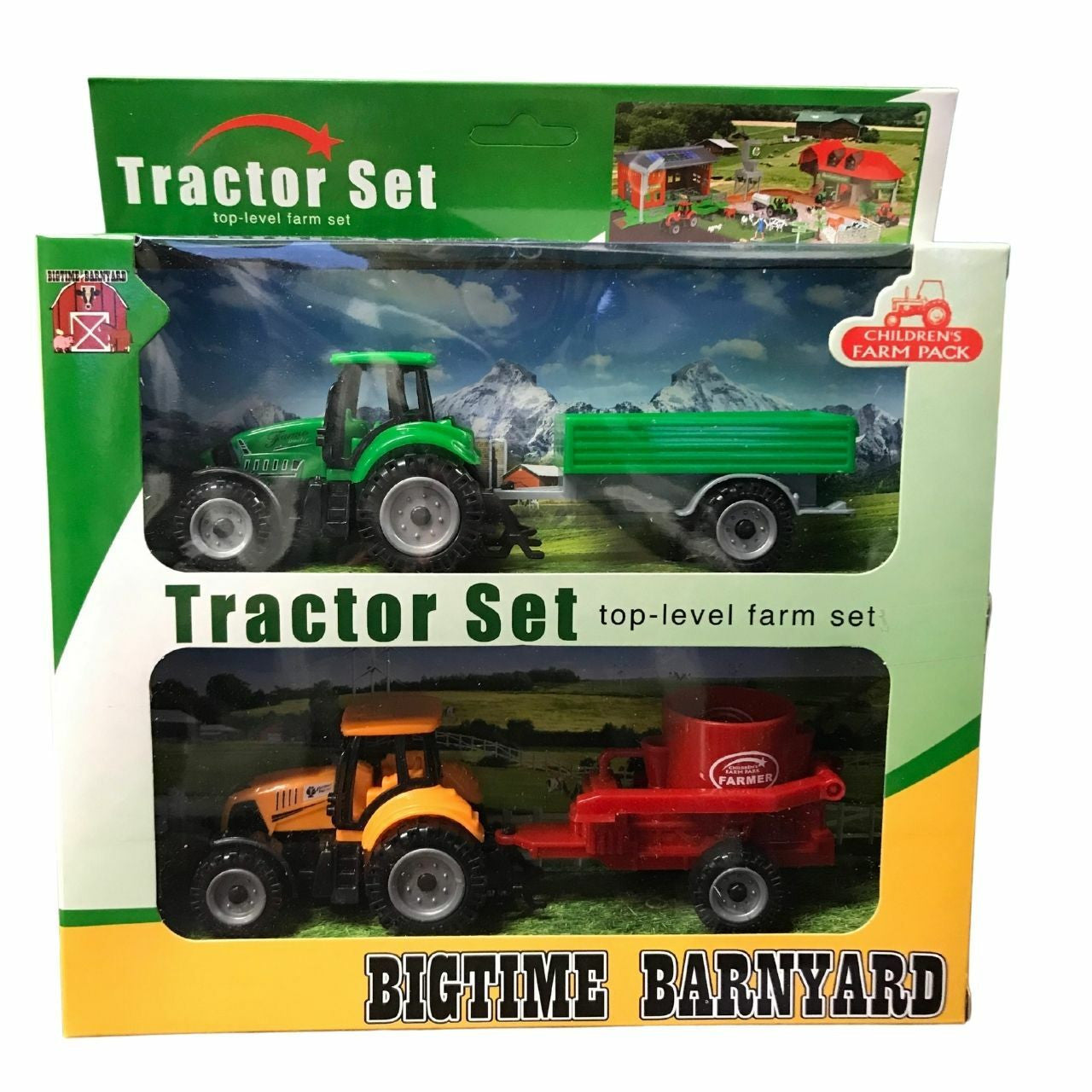 5100011 Bigtime Barnyard Tractor Set
