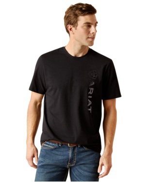 6108 Ariat Men's Vertical Logo T-Shirt