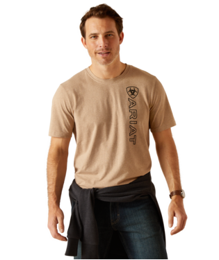 8797 Ariat Men's Vertical Logo T-Shirt