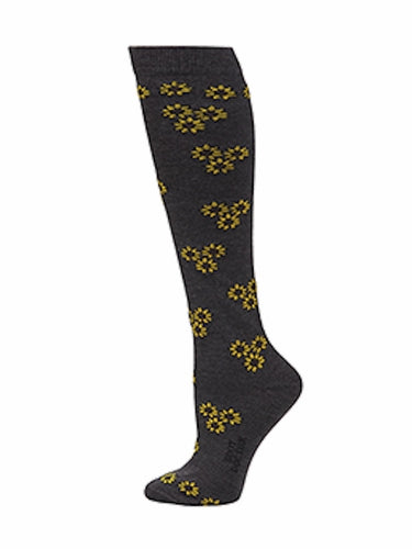 0418307 Boot Doctor Ladies Sunflower Sock