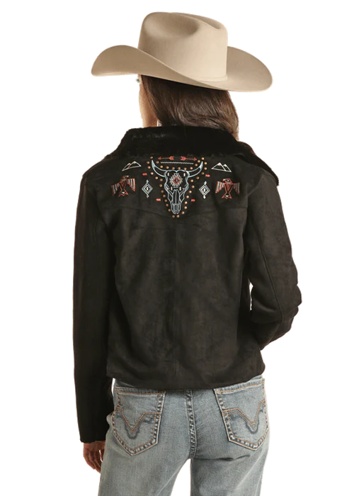 2091 Rock & Roll Women's Faux Fur Jacket