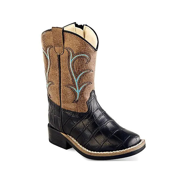 VB1012 Old West Toddler Western Print Boot